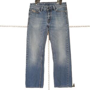 Diesel Mens Viker Jeans 28W 32L Vintage Y2K Denim Straight Button fly Workwear